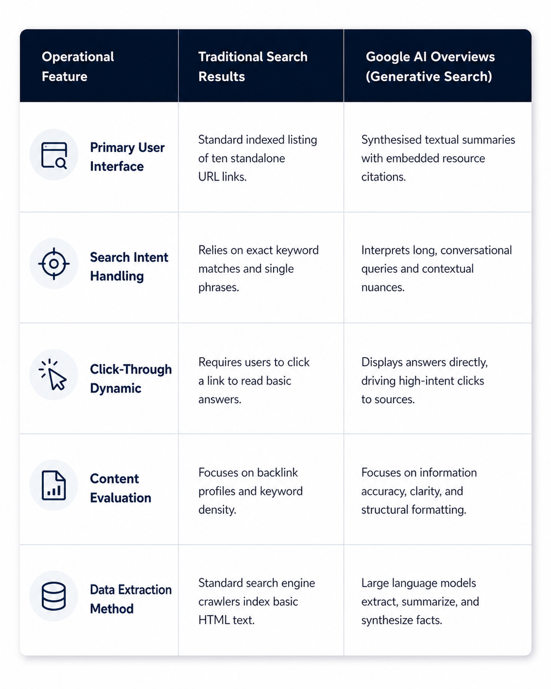 How AI Overviews Differ from Traditional Search Results - Image