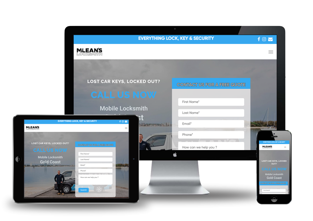 MCLEAN LOCKSMITH-Responsive-Web-Design