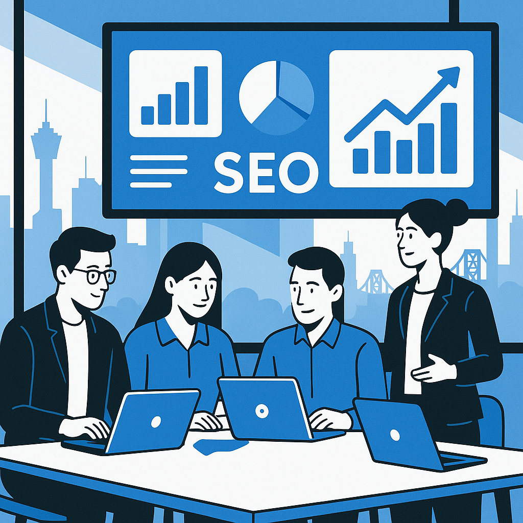 SEO Team Collaboration Image for SEO Sunshine Coast