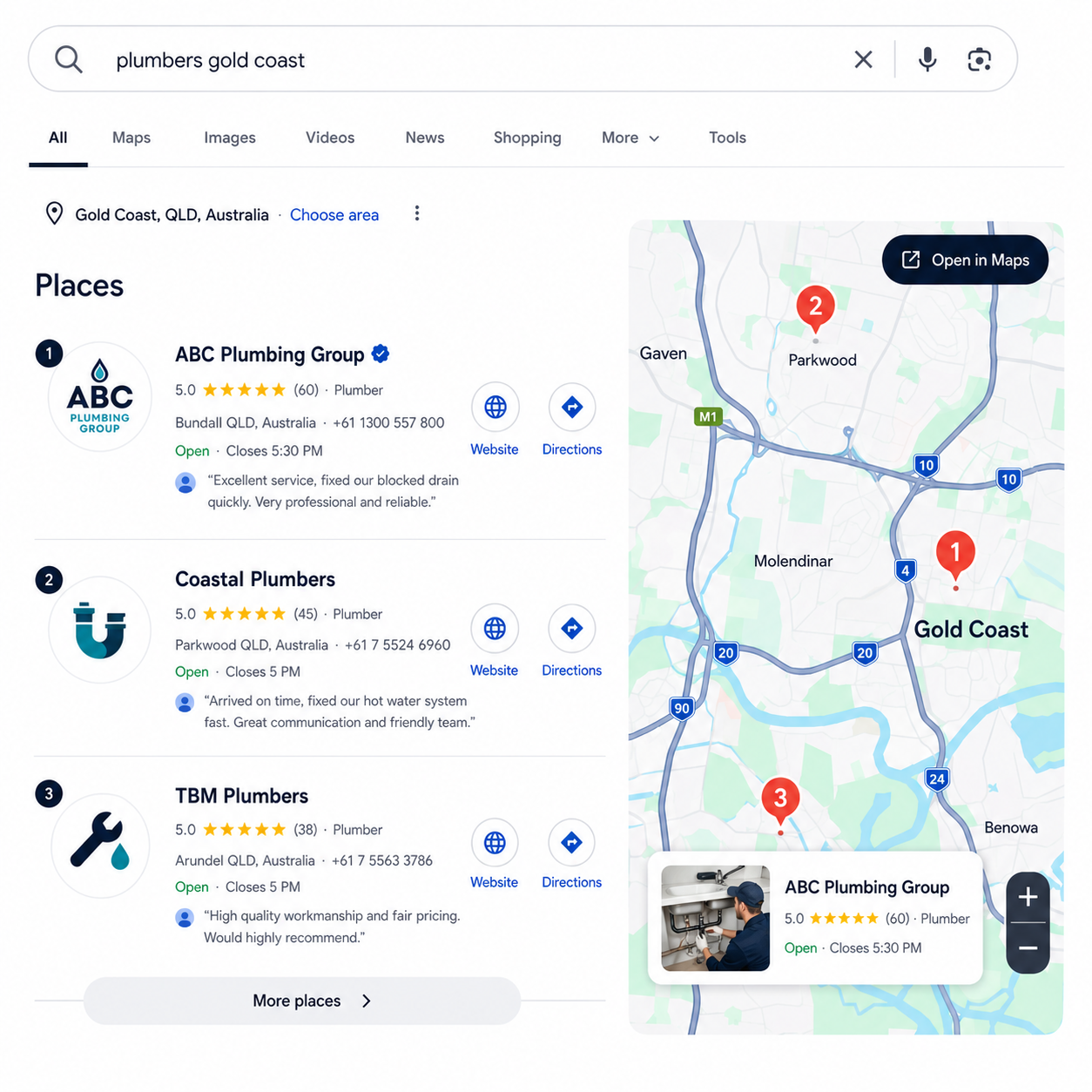 Strategic Importance of Local Search Results Image - Local SEO Services VMA Image