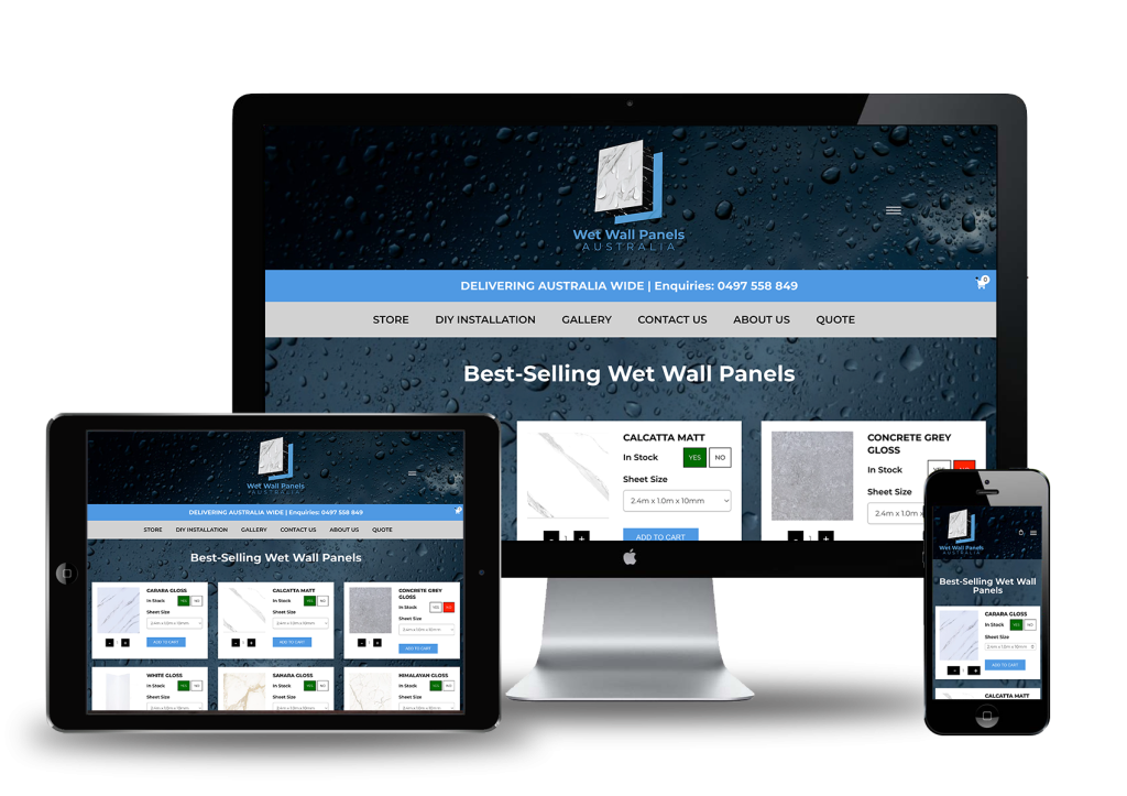 Wet Wall Panels Aus-Responsive-Web-Design